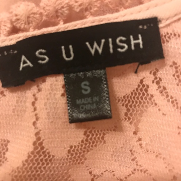 As U Wish Cold Shoulder Dress S Jr. FREE SHIP - Picture 5 of 6